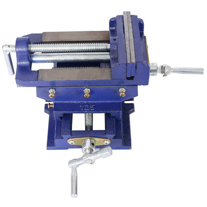 Cross slide vise, Drill Press Vise 5inch,drill press metal milling 2 way X - Y ,benchtop wood working clamp machine - 1st Choice Furniture Direct