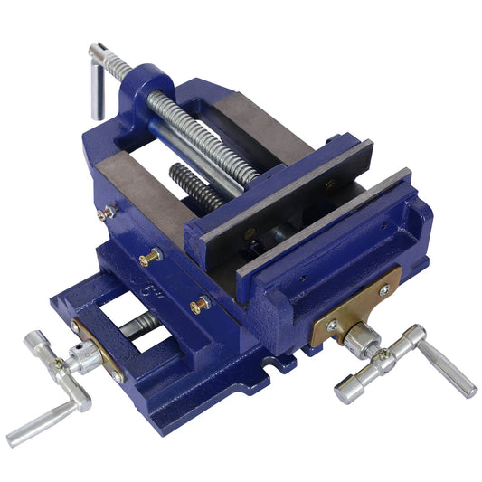 Cross slide vise, Drill Press Vise 6inch,drill press metal milling 2 way X - Y ,benchtop wood working clamp machine - 1st Choice Furniture Direct