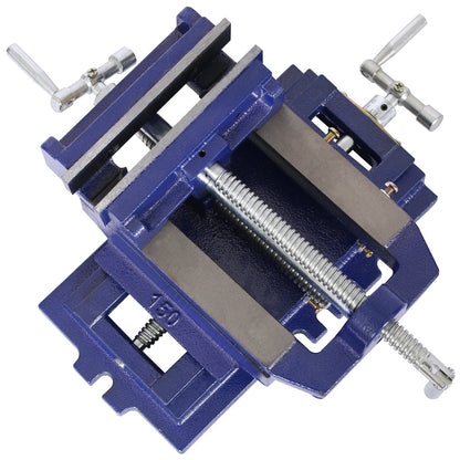 Cross slide vise, Drill Press Vise 6inch,drill press metal milling 2 way X - Y ,benchtop wood working clamp machine - 1st Choice Furniture Direct