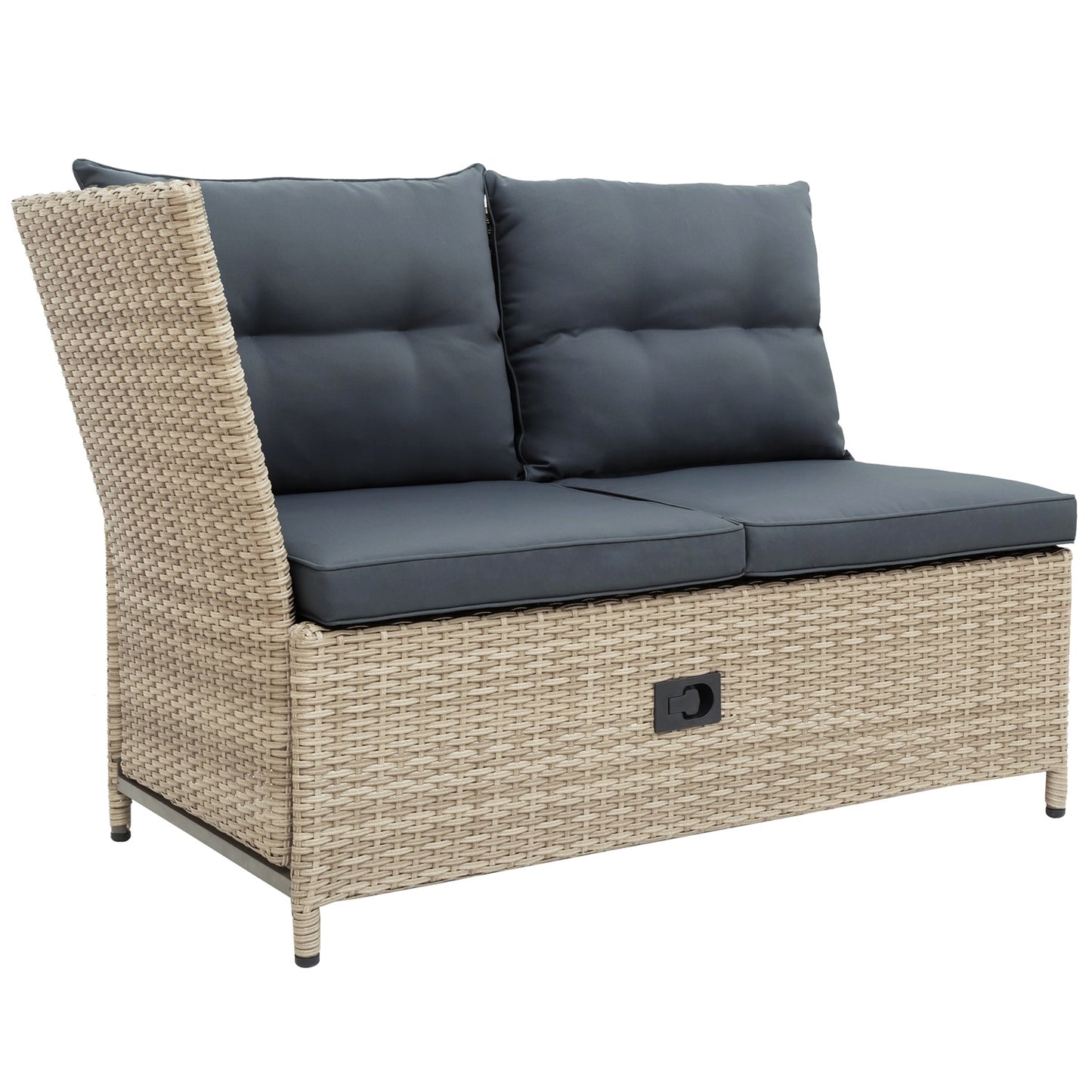 1st Choice 4-Piece All Weather Reclinable Chaise Lounge for Ultimate Comfort
