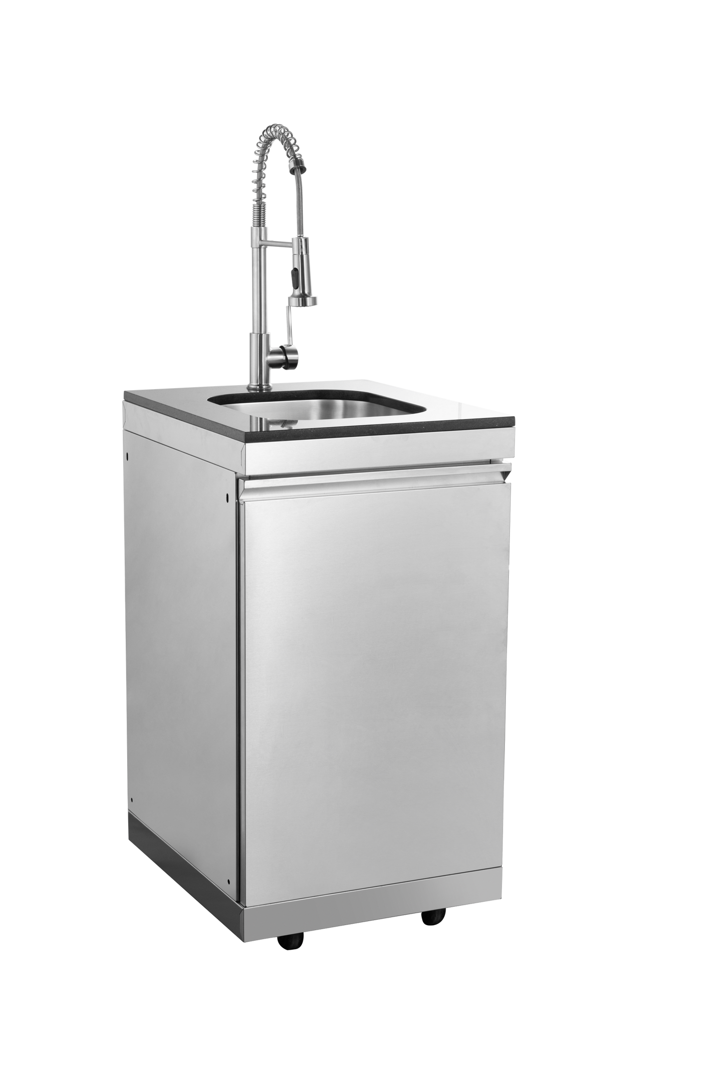 Sink Cabinet with Tap Stainless Steel Outdoor Kitchen Islands