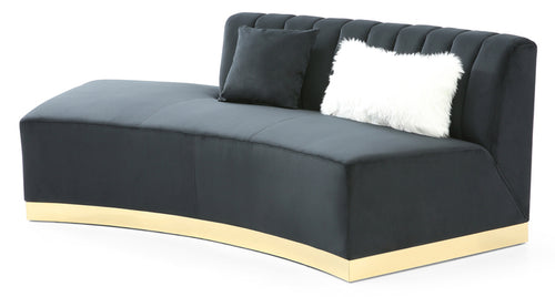 Glory Furniture Brentwood G0433-SCH Chaise , BLACK
