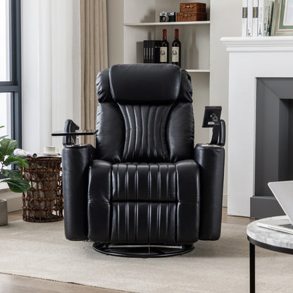 1st Choice 270° Power Swivel Home Recliner Seating With Hidden Arm Storage