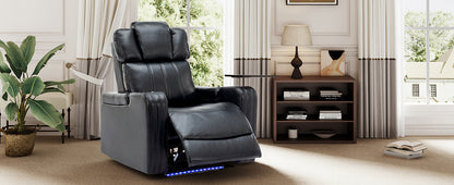 1st Choice Theater Recliner with 360° Swivel Tray Table