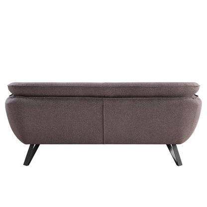 Dalya Gray Linen Sofa - 1st Choice Furniture Direct