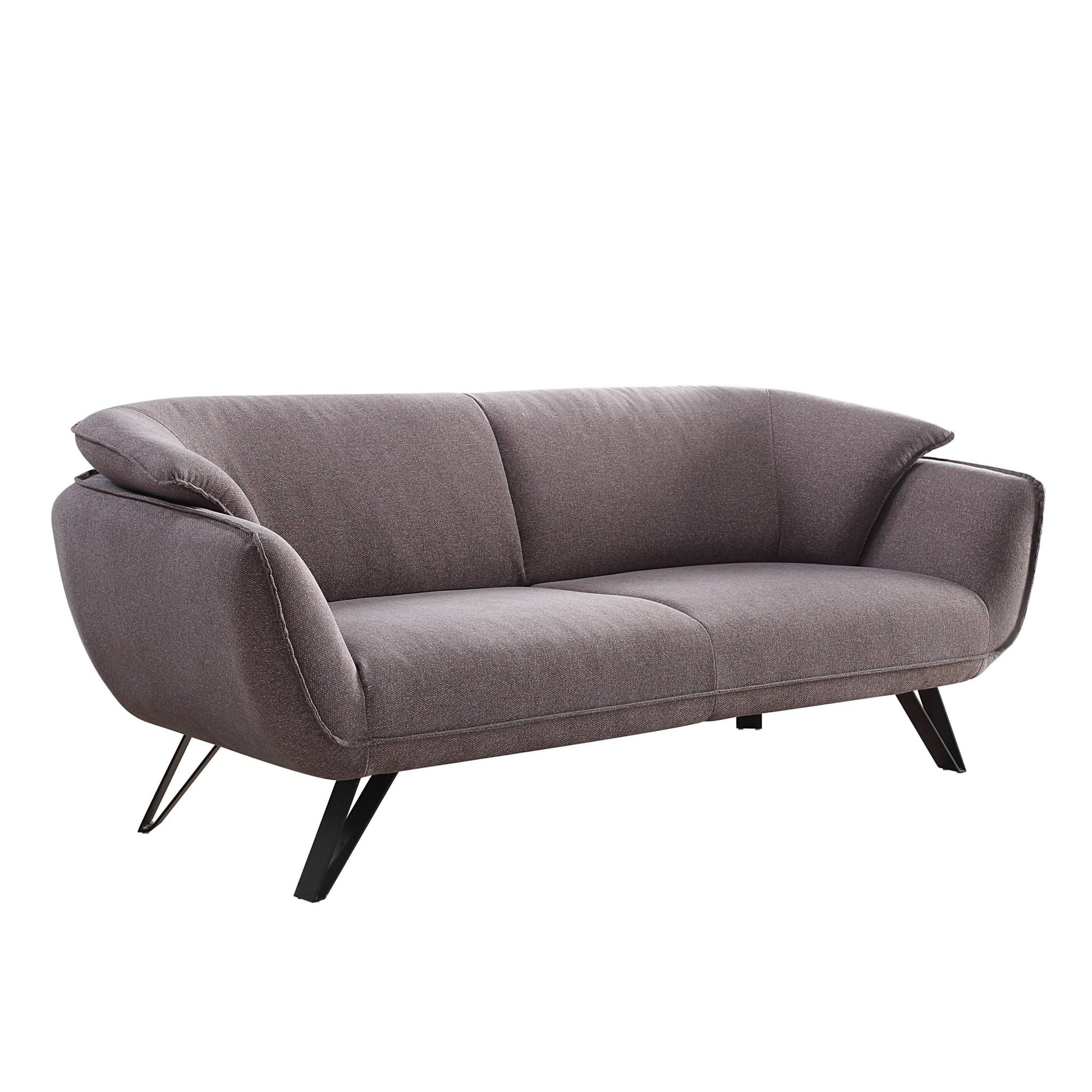 Dalya Gray Linen Sofa - 1st Choice Furniture Direct