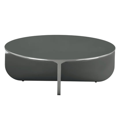 Dark Green Round Coffee Table - 1st Choice Furniture Direct