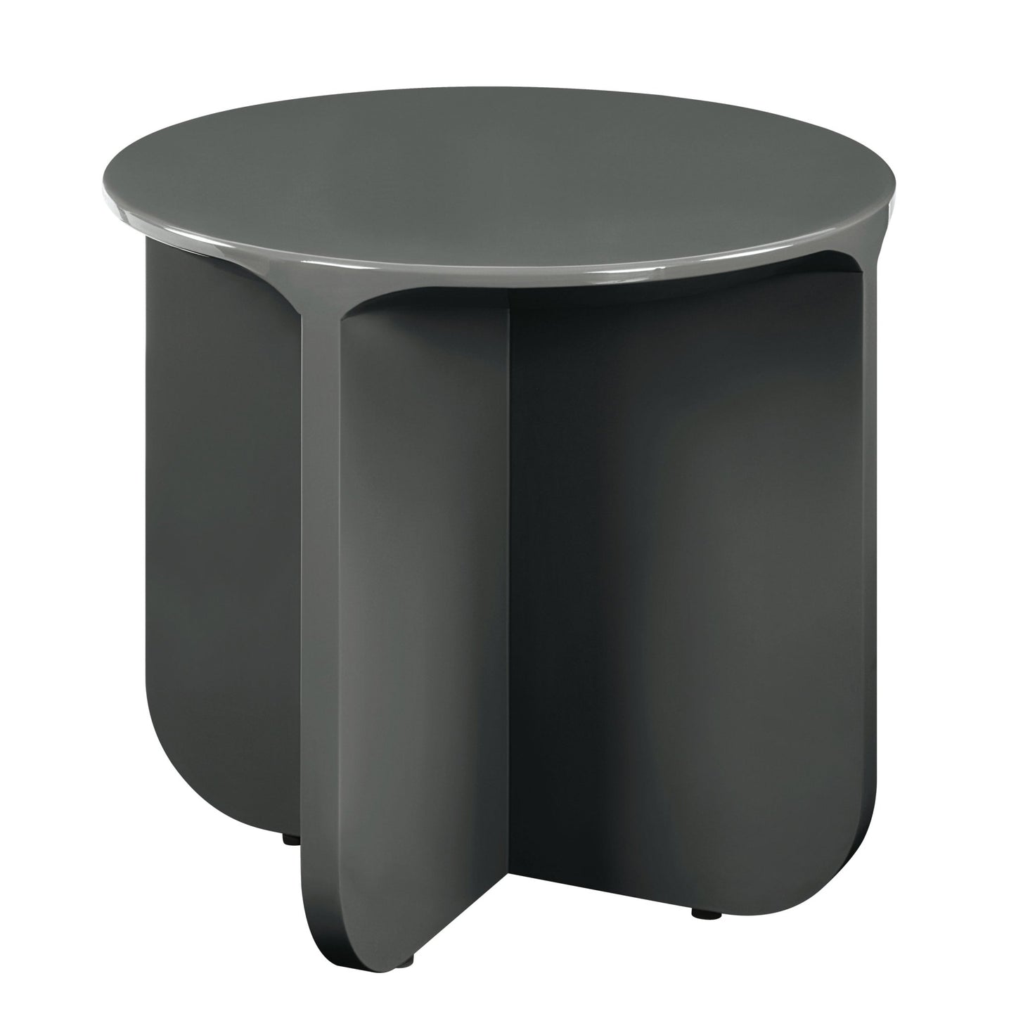 Dark Green Round End Table - 1st Choice Furniture Direct