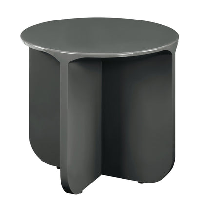 Dark Green Round End Table - 1st Choice Furniture Direct