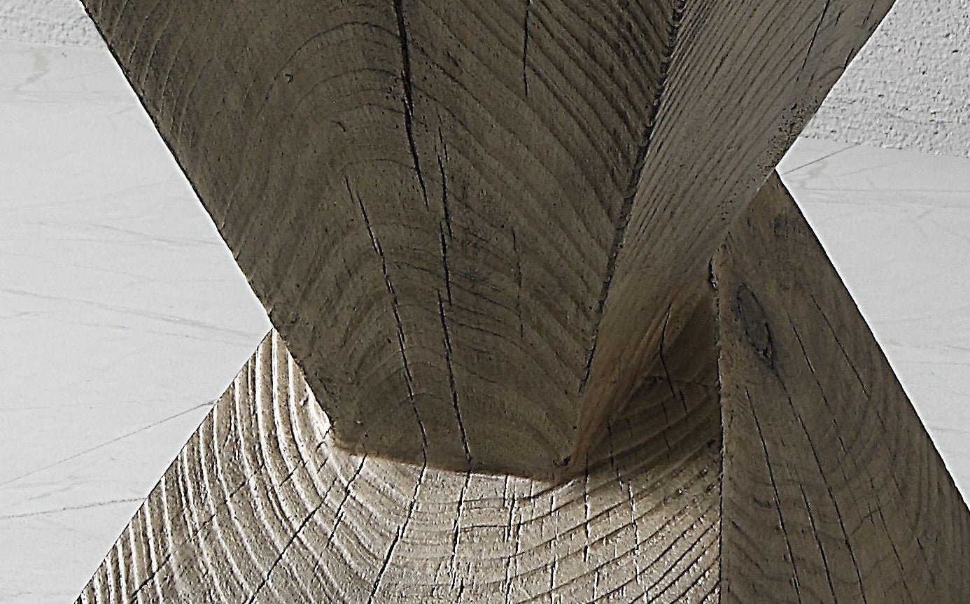 Dark Oak Fiber Cement Accent End Table - 1st Choice Furniture Direct
