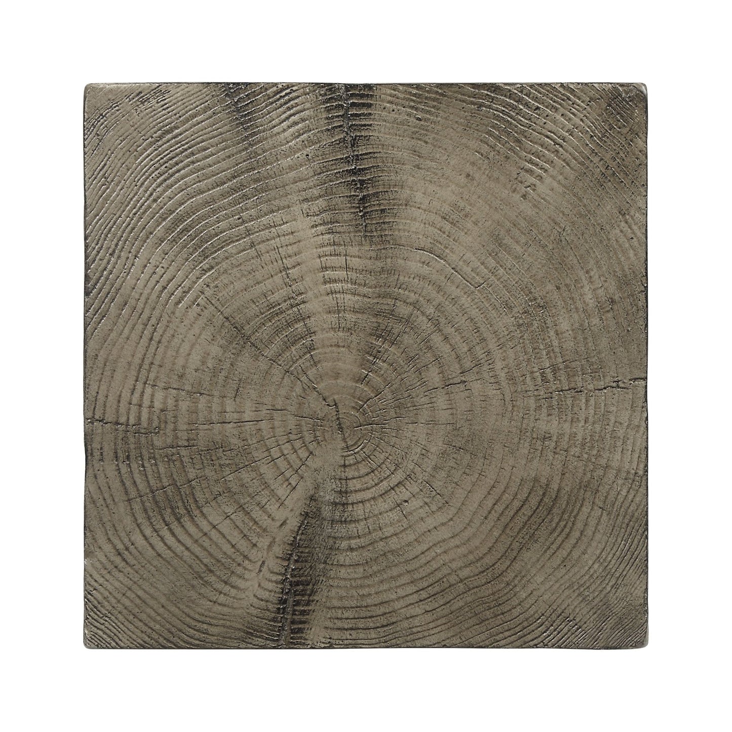 Dark Oak Fiber Cement Accent End Table - 1st Choice Furniture Direct