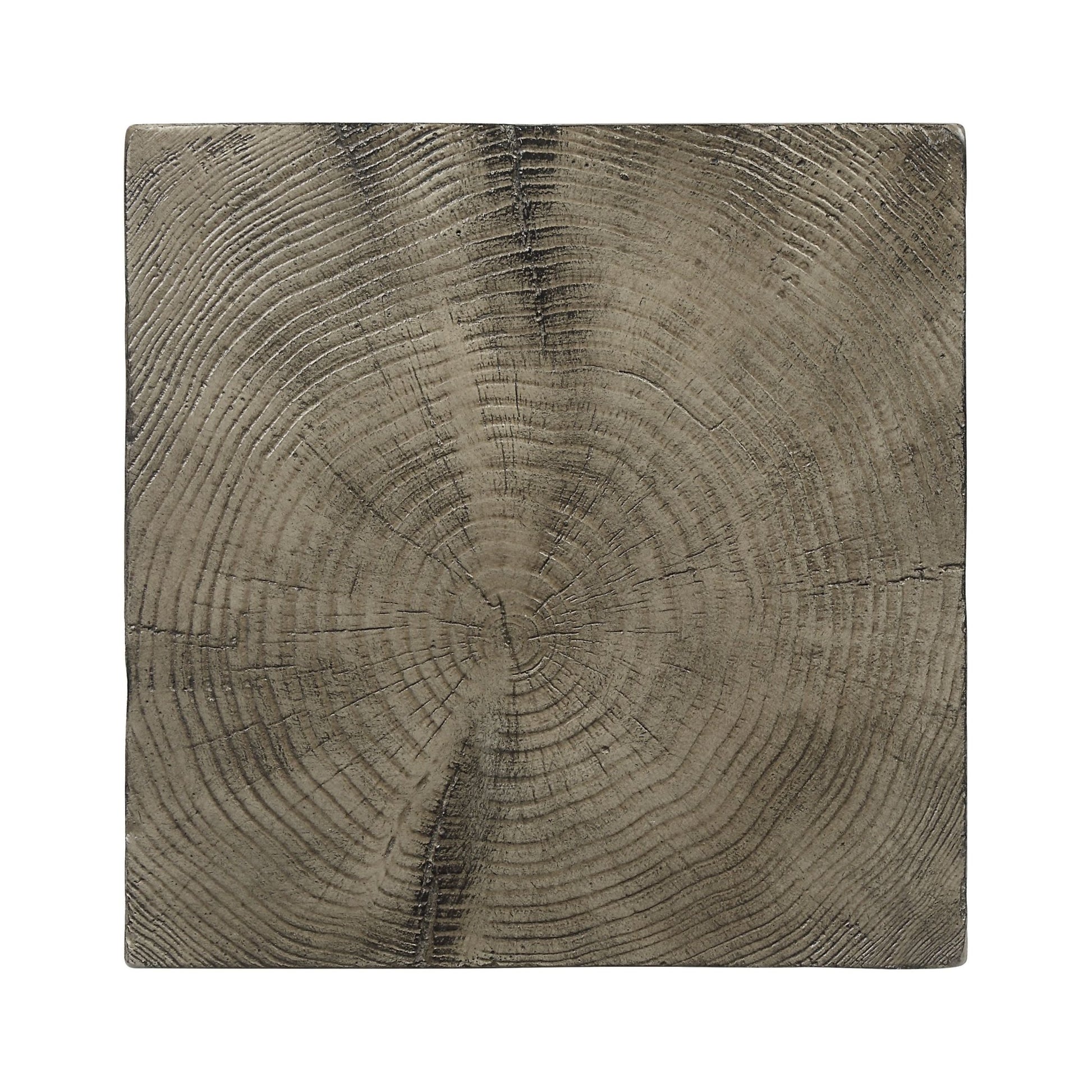 Dark Oak Fiber Cement Accent End Table - 1st Choice Furniture Direct
