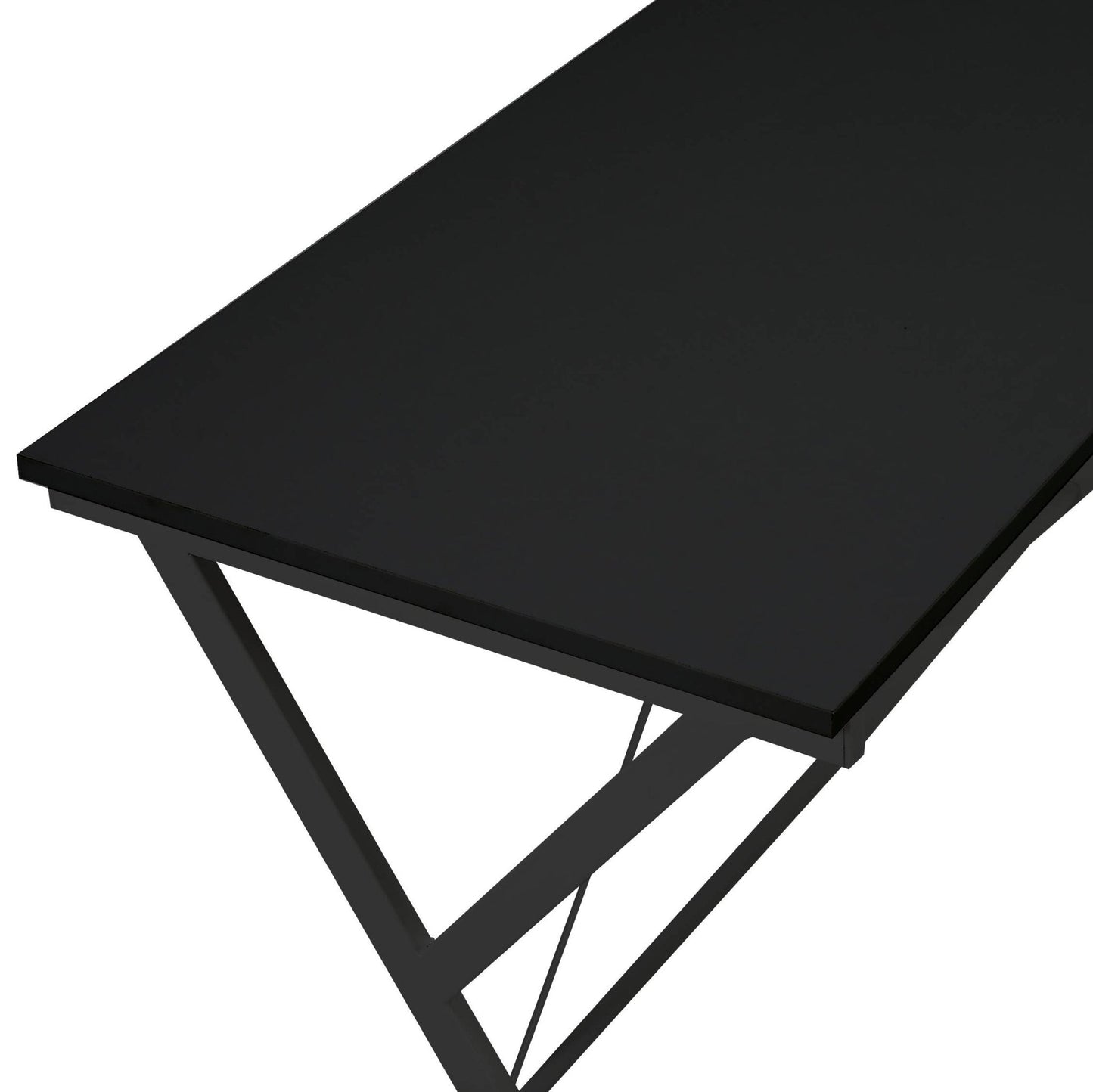 Dazenus Black Finish Computer Desk - 1st Choice Furniture Direct
