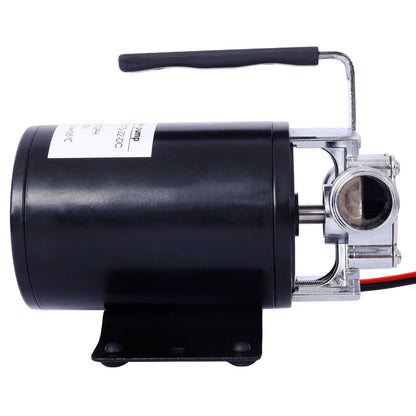 DC 12 - Volt 1/10HP 330GPH Battery Powered Mini Portable Electric Utility Sump Transfer Water Pump with Water Hose Kit Black - 1st Choice Furniture Direct