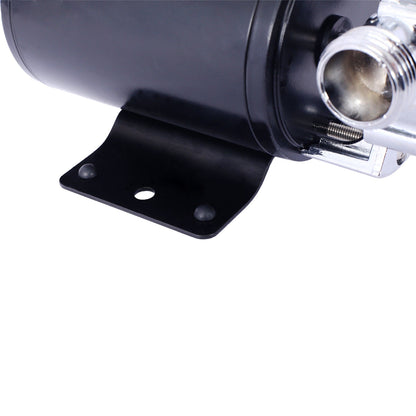 DC 12 - Volt 1/10HP 330GPH Battery Powered Mini Portable Electric Utility Sump Transfer Water Pump with Water Hose Kit Black - 1st Choice Furniture Direct