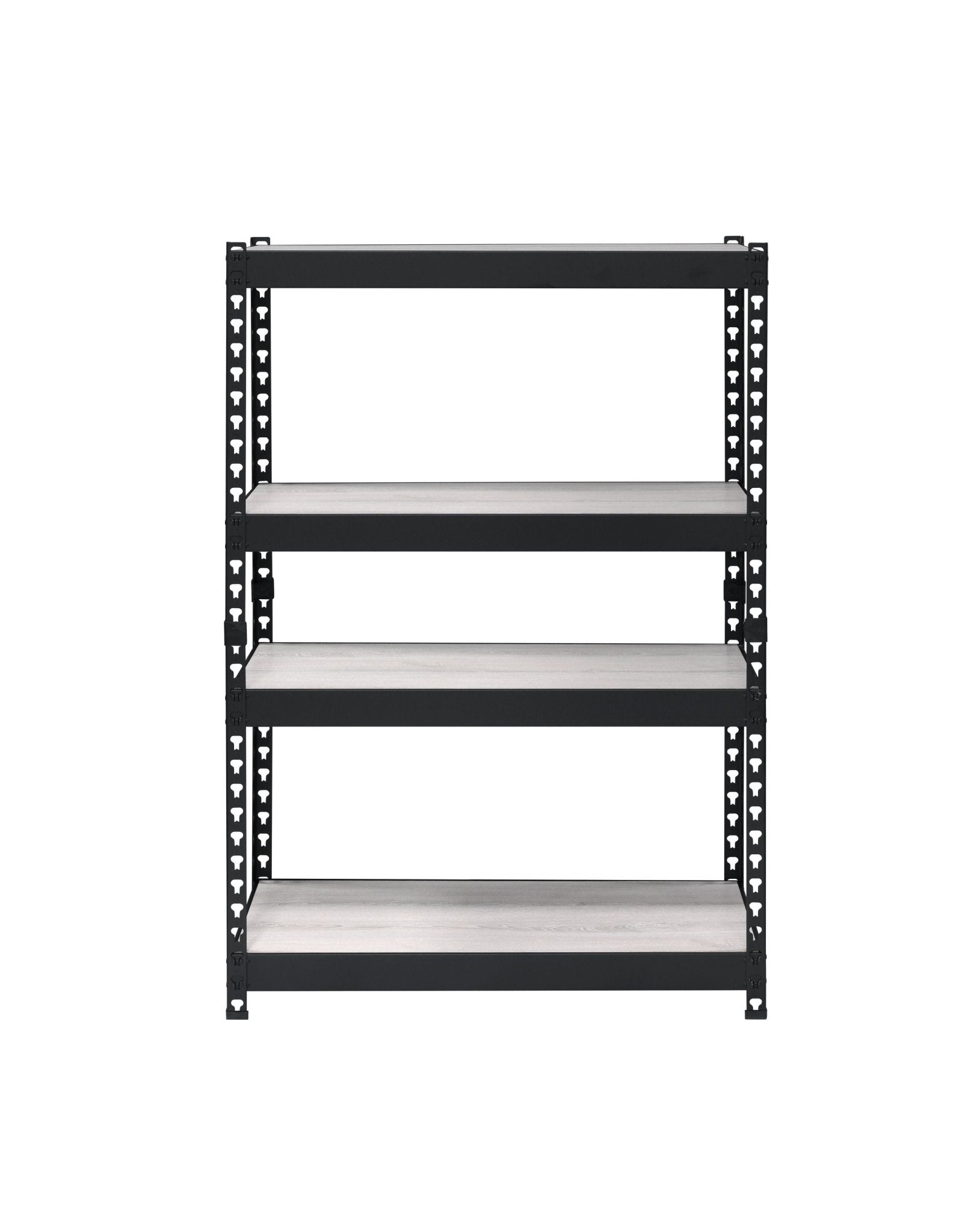 Decmus Natural & Black Finish Bookshelf - 1st Choice Furniture Direct