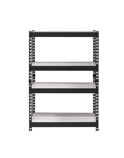 Decmus Natural & Black Finish Bookshelf - 1st Choice Furniture Direct