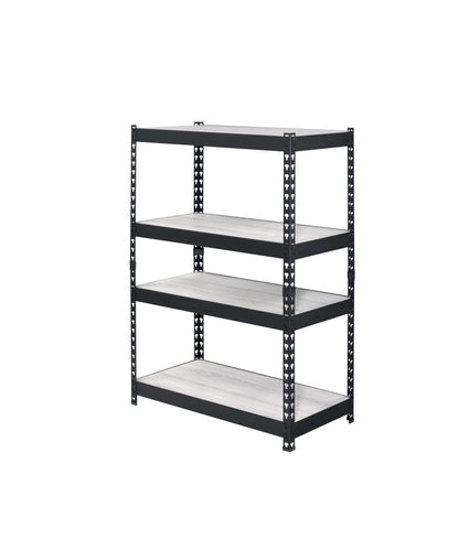Decmus Natural & Black Finish Bookshelf - 1st Choice Furniture Direct
