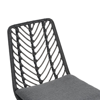 DEJA CHAIR,2PCS with 2 Cushions,Gray - 1st Choice Furniture Direct