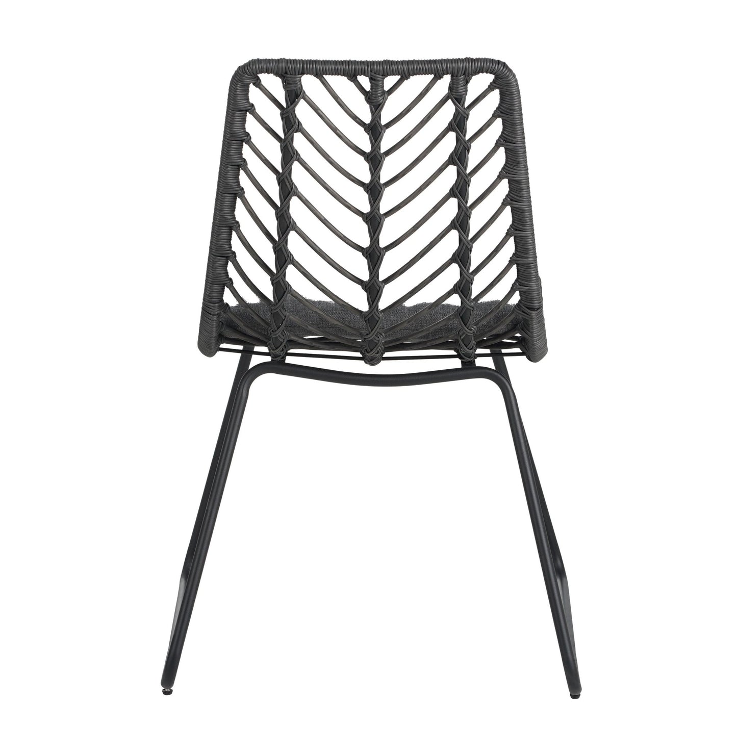 DEJA CHAIR,2PCS with 2 Cushions,Gray - 1st Choice Furniture Direct