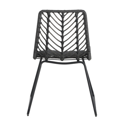 DEJA CHAIR,2PCS with 2 Cushions,Gray - 1st Choice Furniture Direct