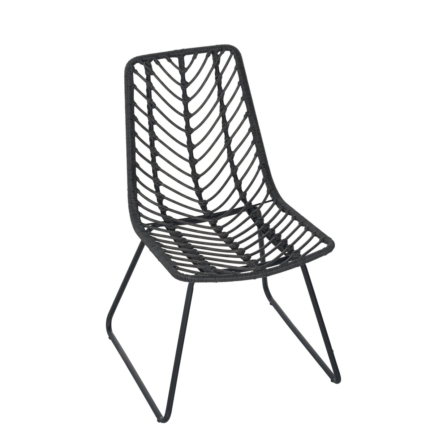 DEJA CHAIR,2PCS with 2 Cushions,Gray - 1st Choice Furniture Direct