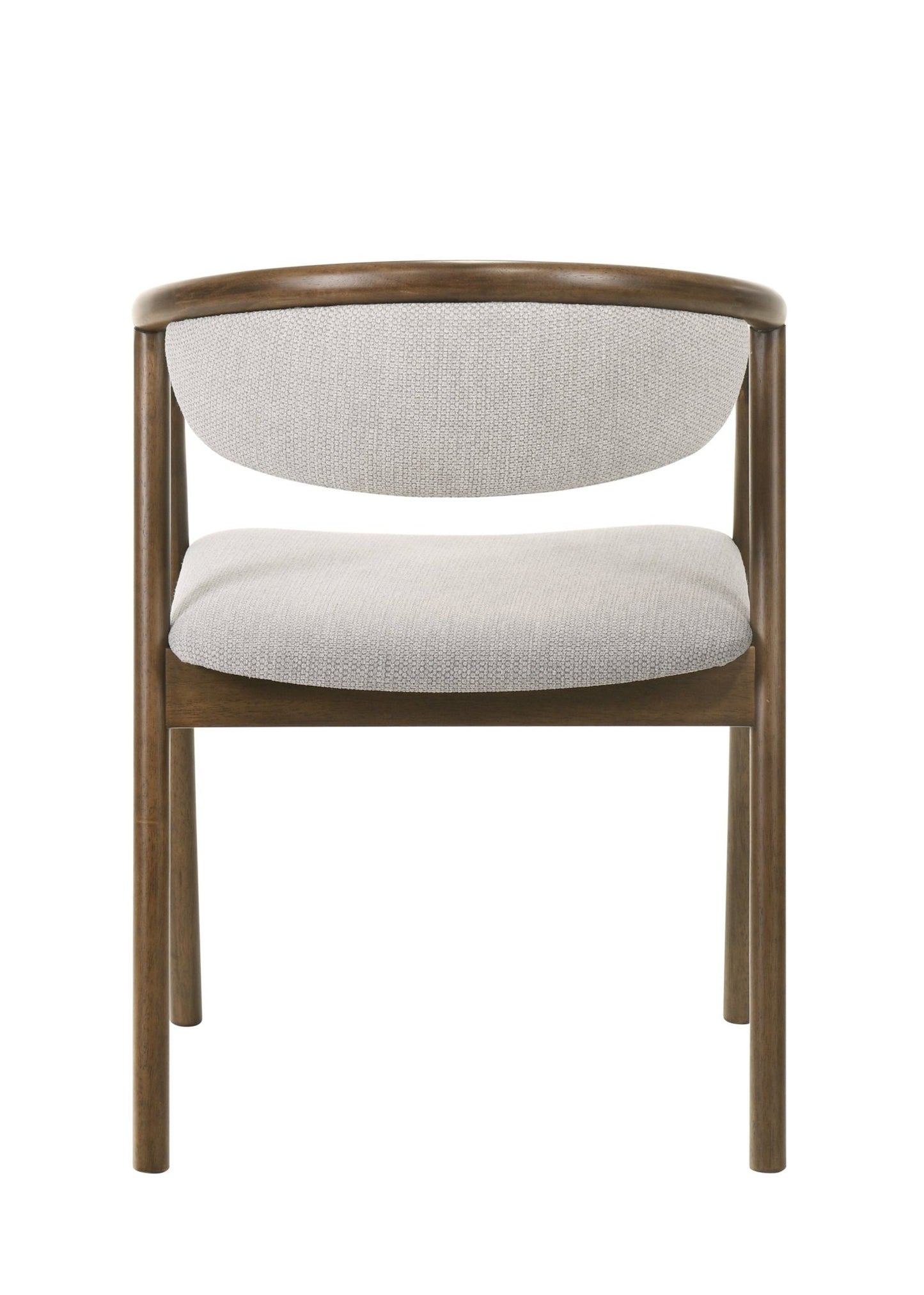Delina Chenille & Walnut Side Chair - 1st Choice Furniture Direct