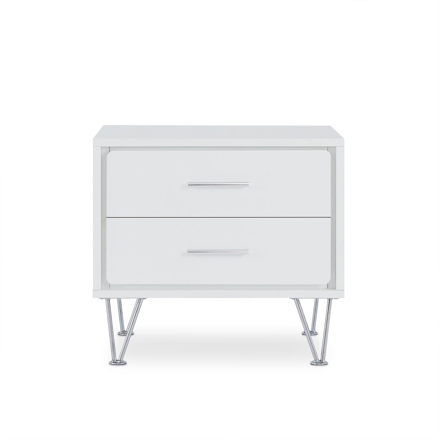 Deoss White Finish Accent Table - 1st Choice Furniture Direct