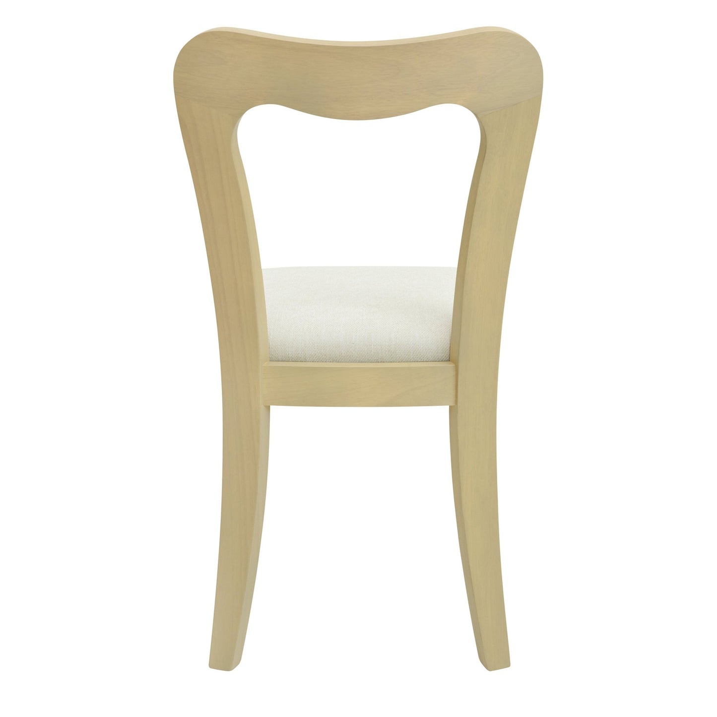 Dining Chair Without Arm(light ash+beige) Set of 2 - 1st Choice Furniture Direct