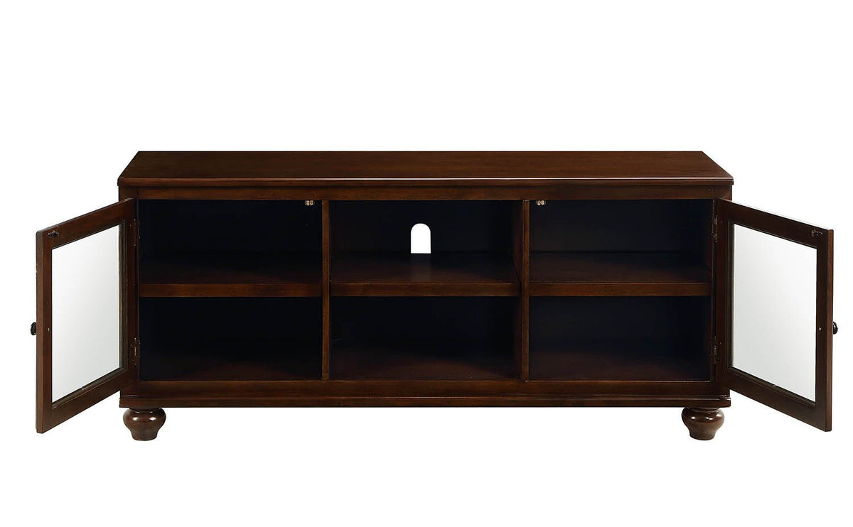 Dita TV Walnut Finish Stand - 1st Choice Furniture Direct
