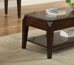 Docila Walnut Finish Coffee Table W/Lift Top - 1st Choice Furniture Direct