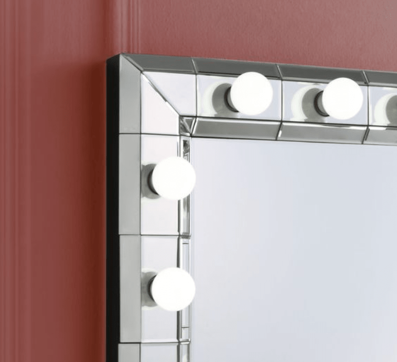 Dominic Mirrored Accent Mirror (Assembled) - 1st Choice Furniture Direct