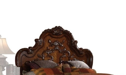 Dresden Cherry Oak Finish Queen Bed - 1st Choice Furniture Direct