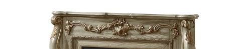 Dresden Gold Patina Finish Fireplace - 1st Choice Furniture Direct