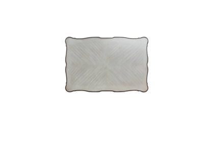 Dresden Vintage Bone White Finish Coffee Table - 1st Choice Furniture Direct