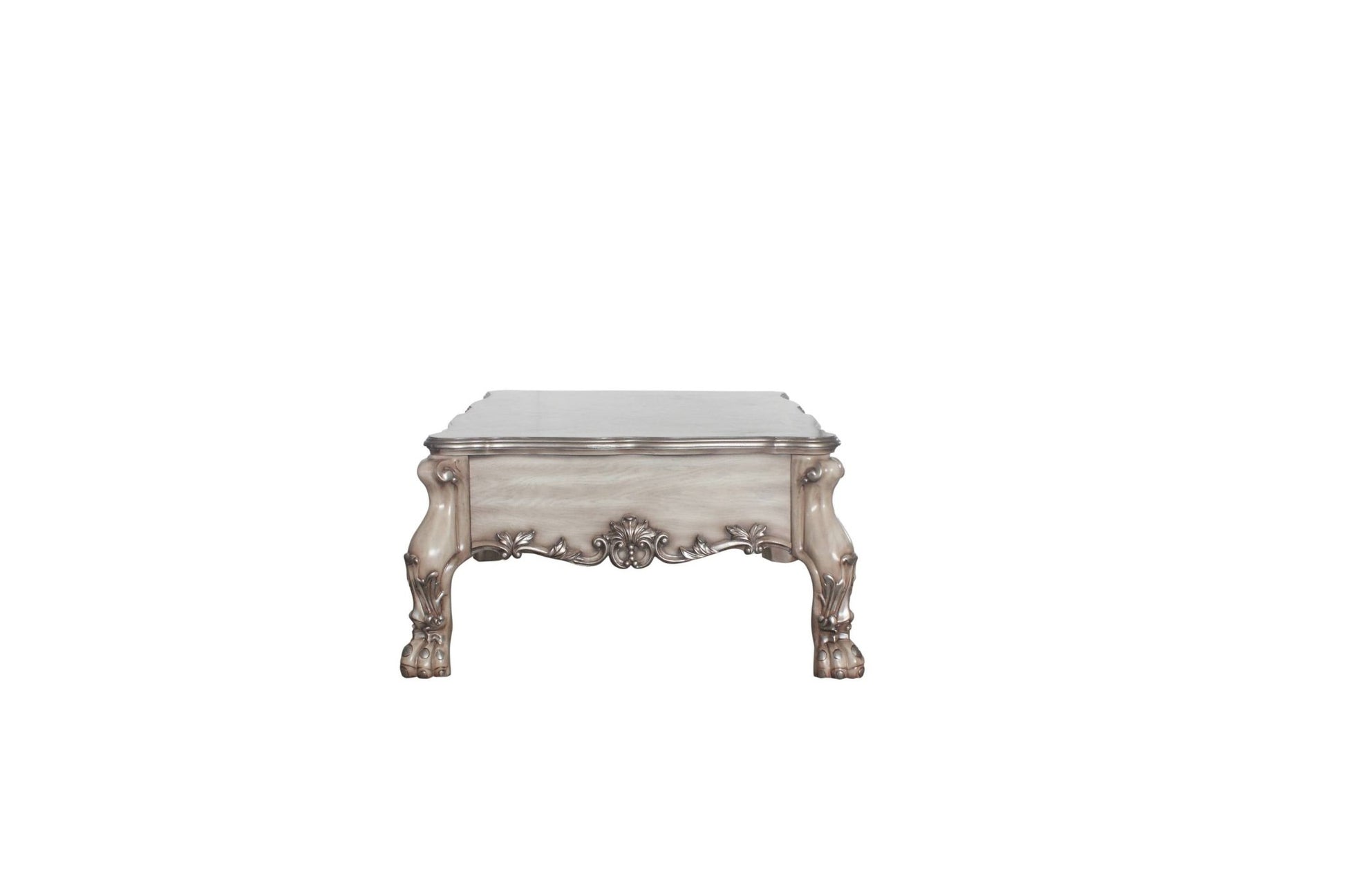 Dresden Vintage Bone White Finish Coffee Table - 1st Choice Furniture Direct