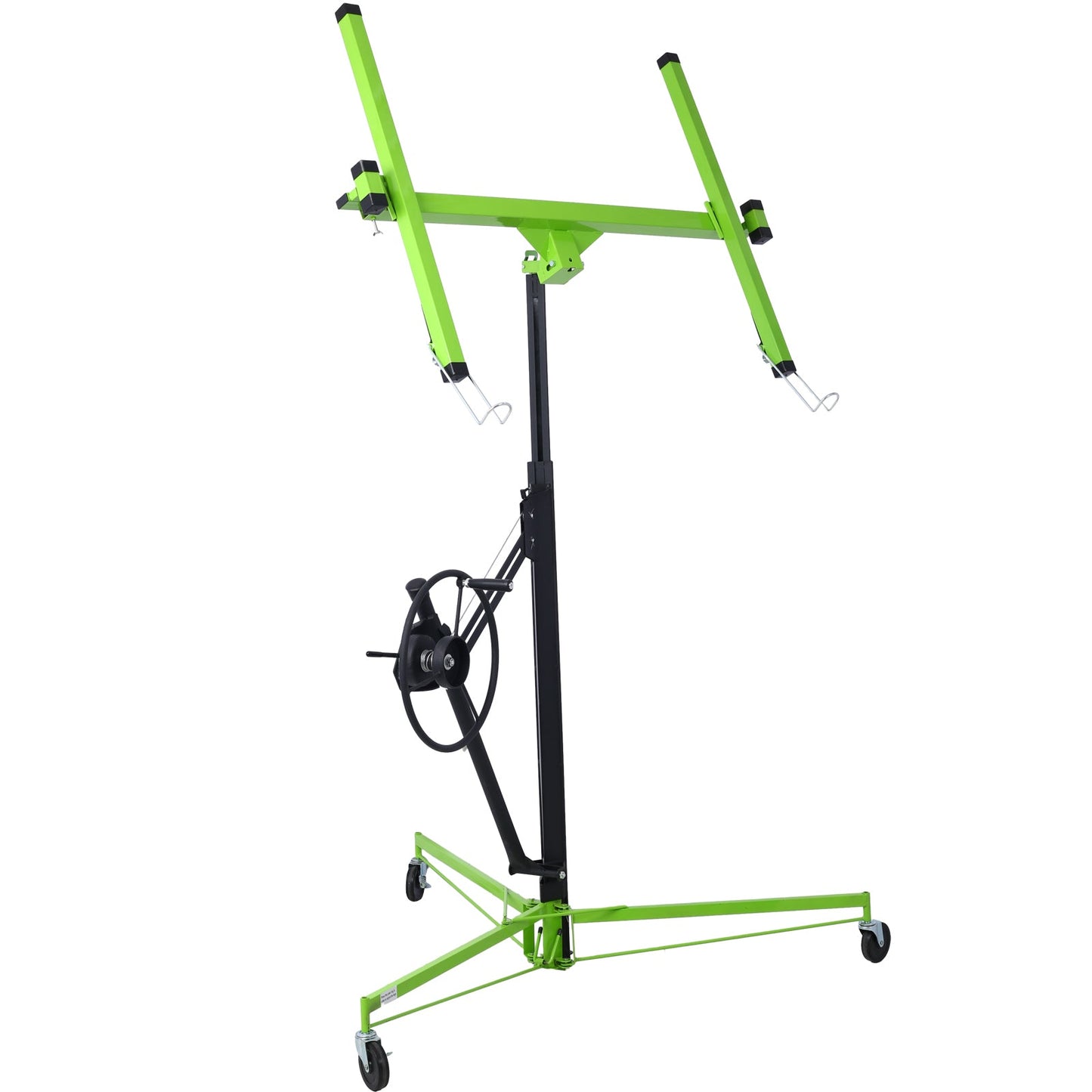Drywall Lift Panel 11' Lift Drywall Panel Hoist Jack Lifter,GREEN+BLACK - 1st Choice Furniture Direct