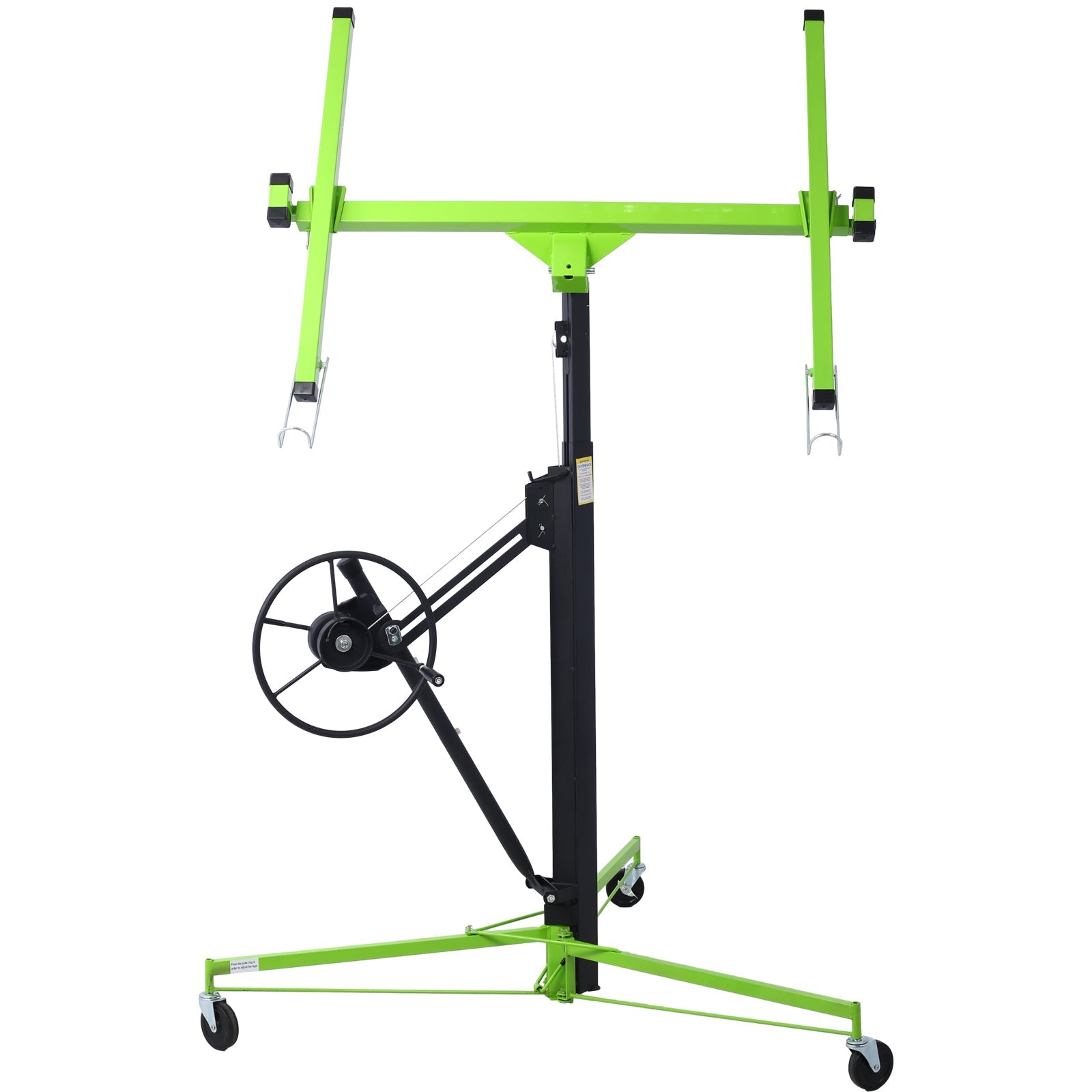 Drywall Lift Panel 11' Lift Drywall Panel Hoist Jack Lifter,GREEN+BLACK - 1st Choice Furniture Direct