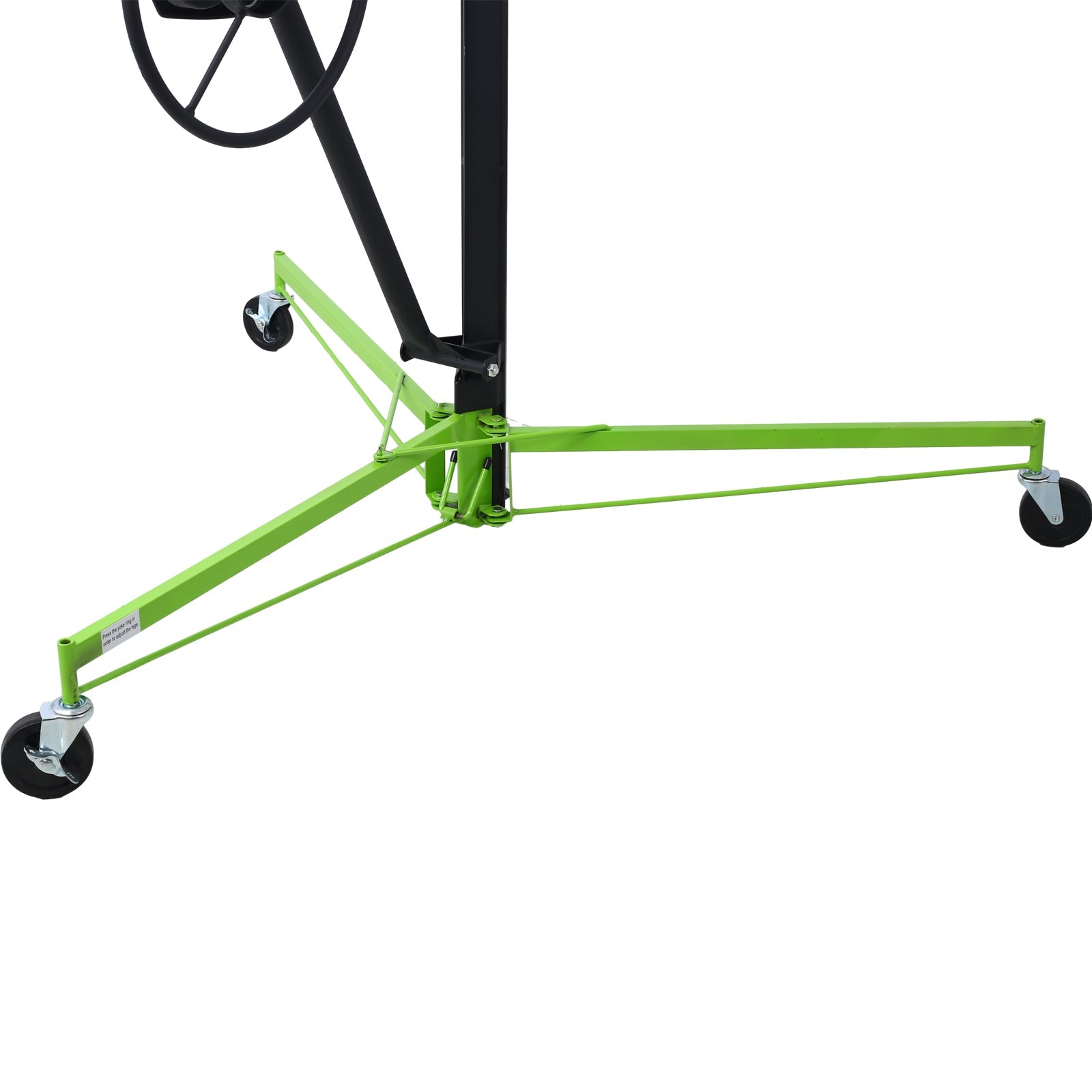 Drywall Lift Panel 11' Lift Drywall Panel Hoist Jack Lifter,GREEN+BLACK - 1st Choice Furniture Direct