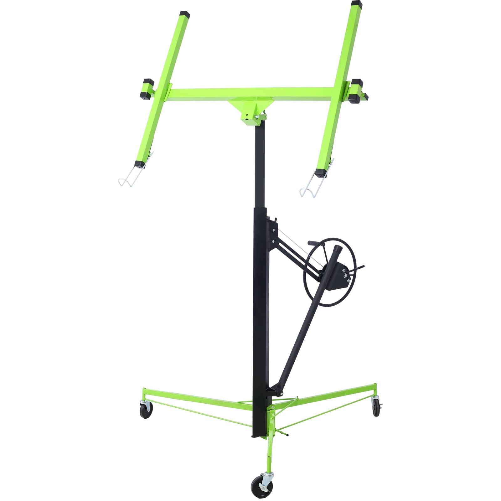 Drywall Lift Panel 11' Lift Drywall Panel Hoist Jack Lifter,GREEN+BLACK - 1st Choice Furniture Direct