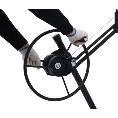 Drywall Lift Panel 11' Lift Drywall Panel Hoist Jack Lifter,GREEN+BLACK - 1st Choice Furniture Direct