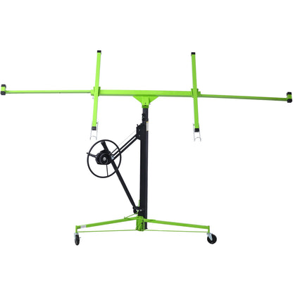 Drywall Lift Panel 11' Lift Drywall Panel Hoist Jack Lifter,GREEN+BLACK - 1st Choice Furniture Direct