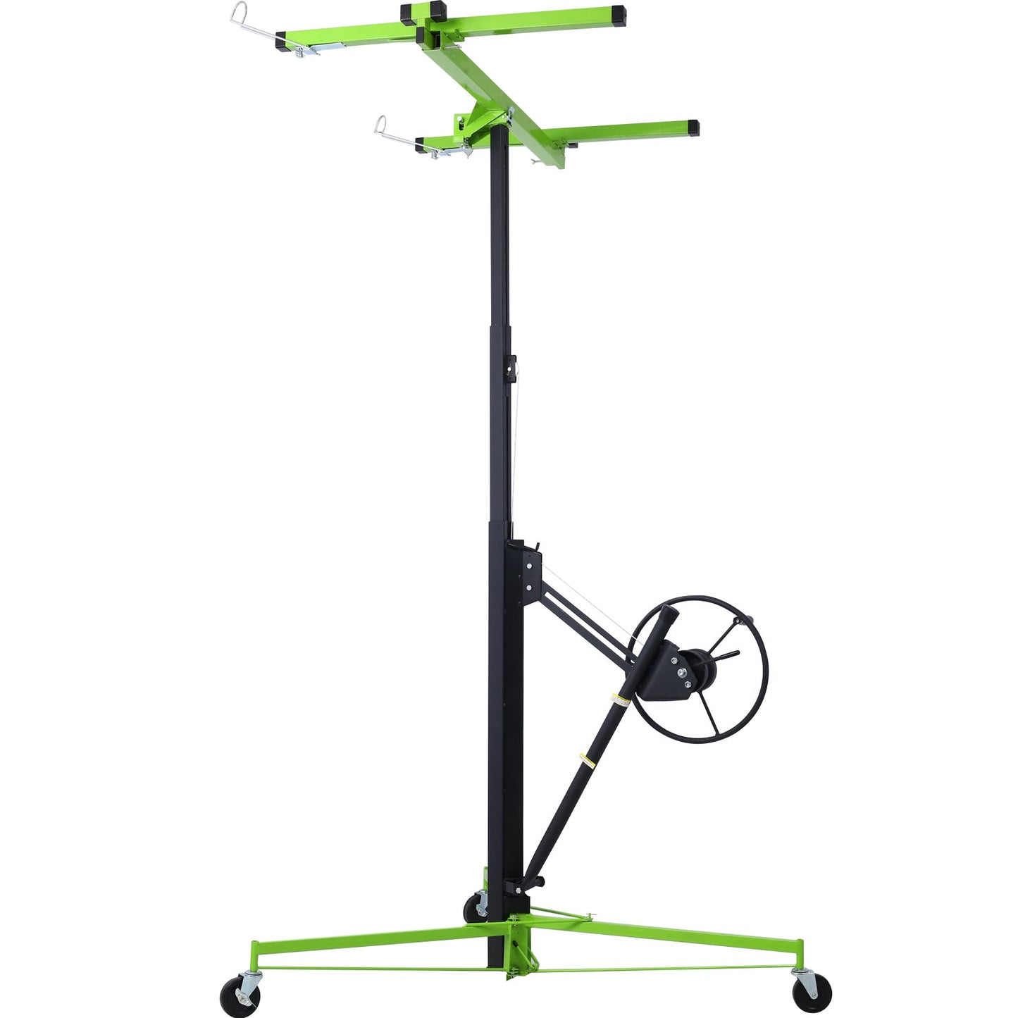 Drywall Lift Panel 11' Lift Drywall Panel Hoist Jack Lifter,GREEN+BLACK - 1st Choice Furniture Direct