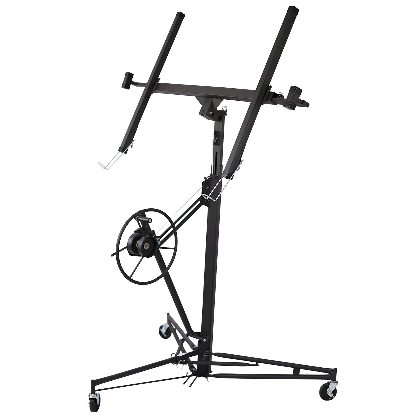 Drywall Panel hoist Drywall Lift Rolling Panel Hoist Jack Lifter 16ft black color - 1st Choice Furniture Direct