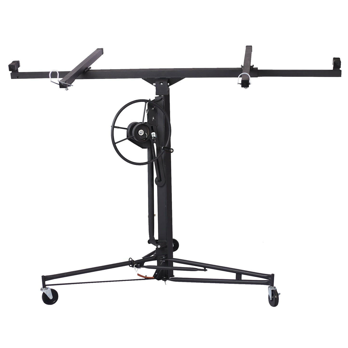 Drywall Panel hoist Drywall Lift Rolling Panel Hoist Jack Lifter 16ft black color - 1st Choice Furniture Direct
