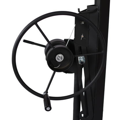 Drywall Panel hoist Drywall Lift Rolling Panel Hoist Jack Lifter 16ft black color - 1st Choice Furniture Direct