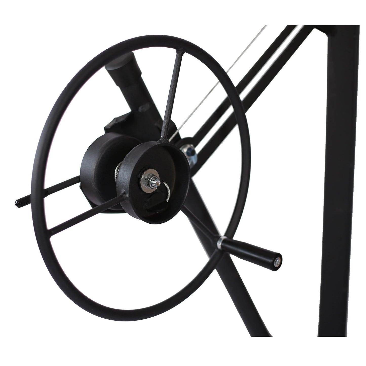 Drywall Panel hoist Drywall Lift Rolling Panel Hoist Jack Lifter 16ft black color - 1st Choice Furniture Direct