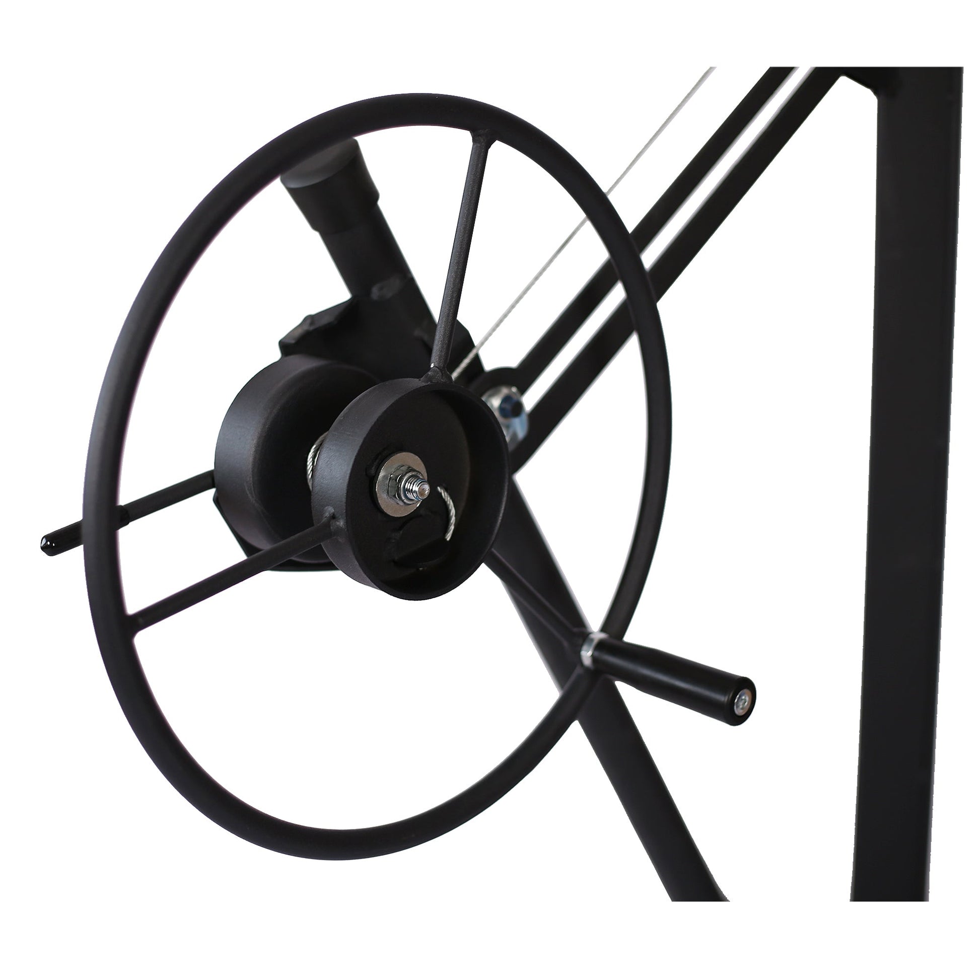 Drywall Panel hoist Drywall Lift Rolling Panel Hoist Jack Lifter 16ft black color - 1st Choice Furniture Direct