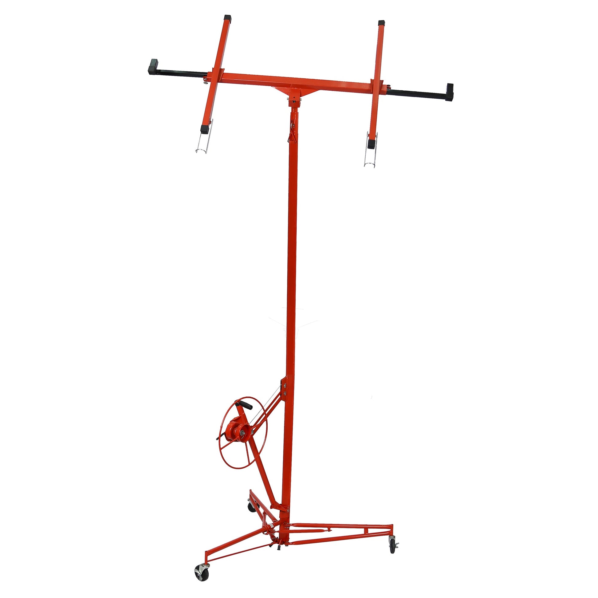 Drywall Panel hoist Drywall Lift Rolling Panel Hoist Jack Lifter 16ft Red Color - 1st Choice Furniture Direct