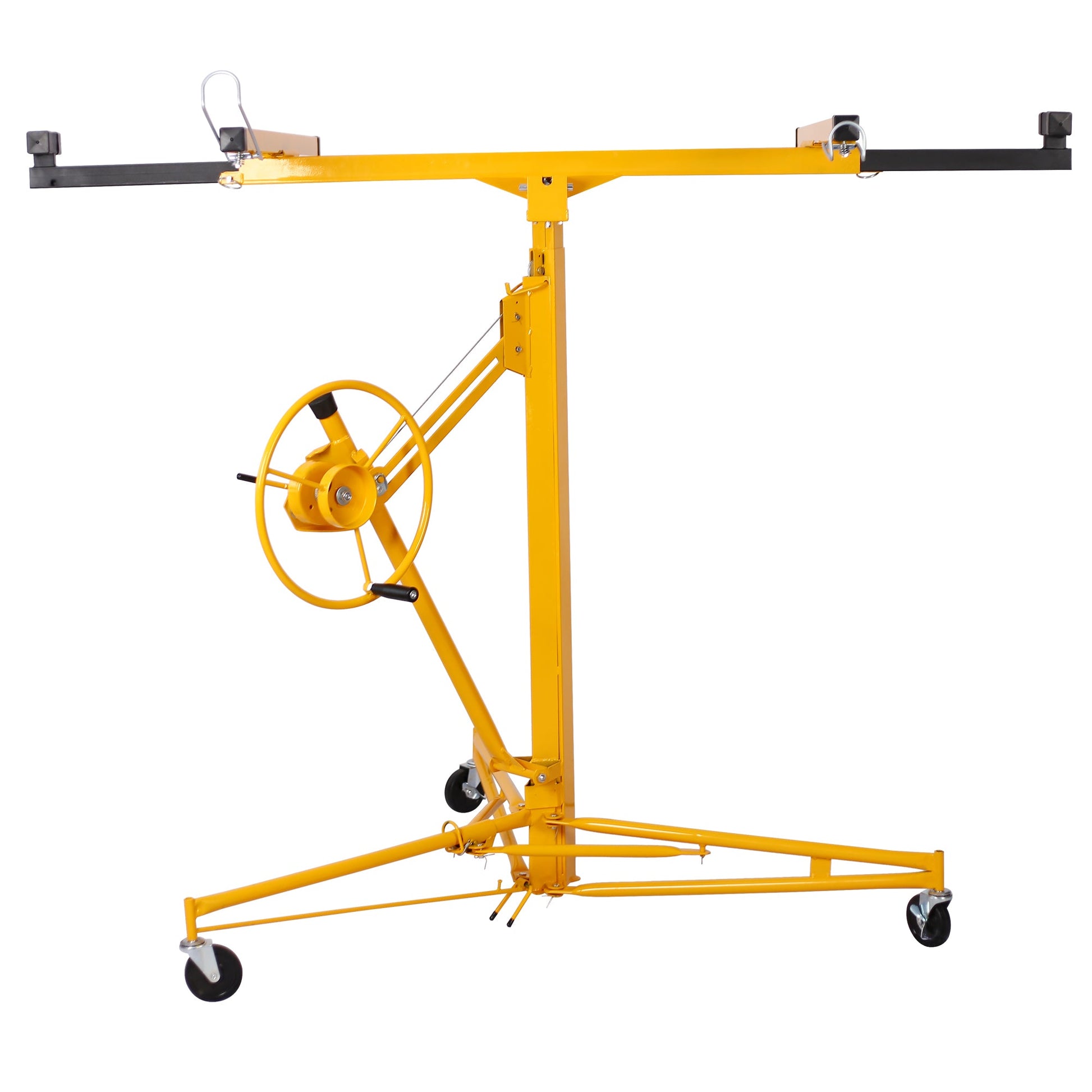 Drywall Panel hoist Drywall Lift Rolling Panel Hoist Jack Lifter 16ft yellow color - 1st Choice Furniture Direct